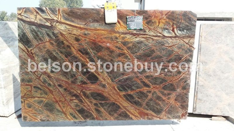 热带雨林金荒料