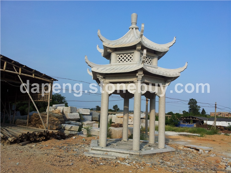 六角凉亭石材雕刻 福建惠安石雕厂家批发
