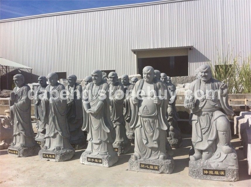 惠安青石雕 十八羅漢 500羅漢石雕 寺廟佛像雕刻