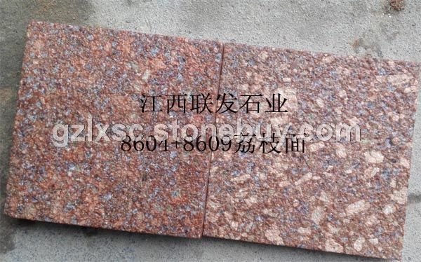 江西花岗石资溪地铺工程石材板石材映山红富贵红代代红工程板石材