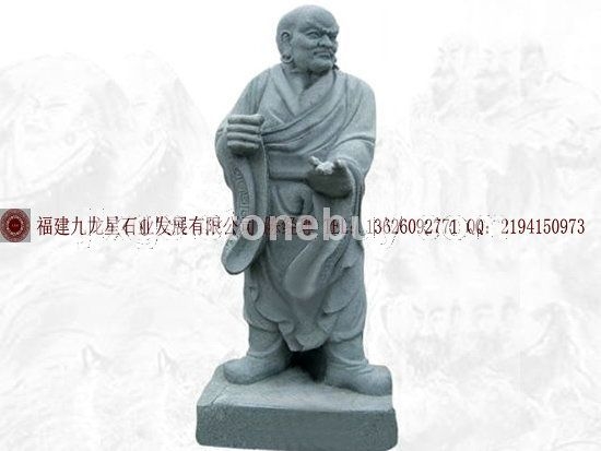 石雕佛像 罗汉雕像图片 十八罗汉生产定制