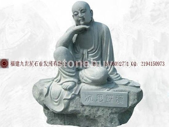 石雕罗汉 寺庙景观佛像雕像 十八罗汉摆件