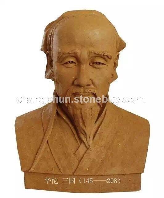 石材雕刻人物像 (7)