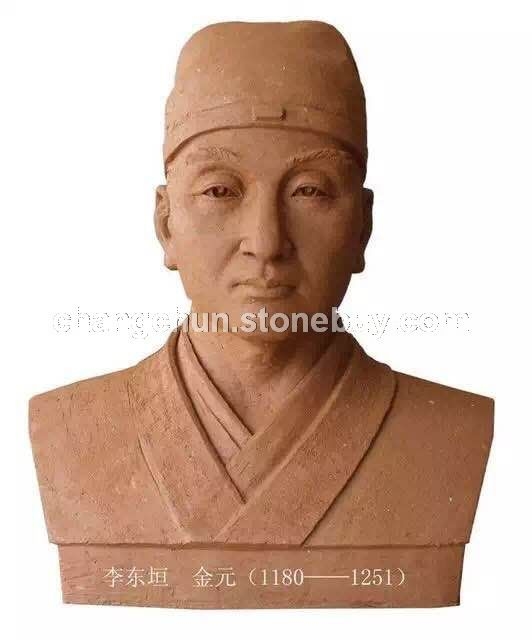 石材雕刻人物像 (8)
