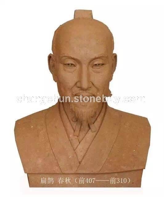 石材雕刻人物像 (9)