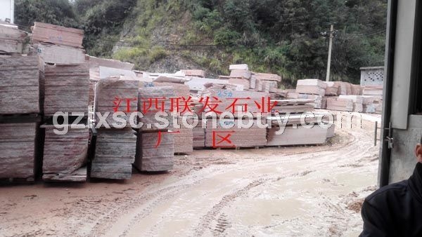 水头花岗岩生产厂家荔枝板光板火烧板干挂成品板映山红富贵红代代红石材