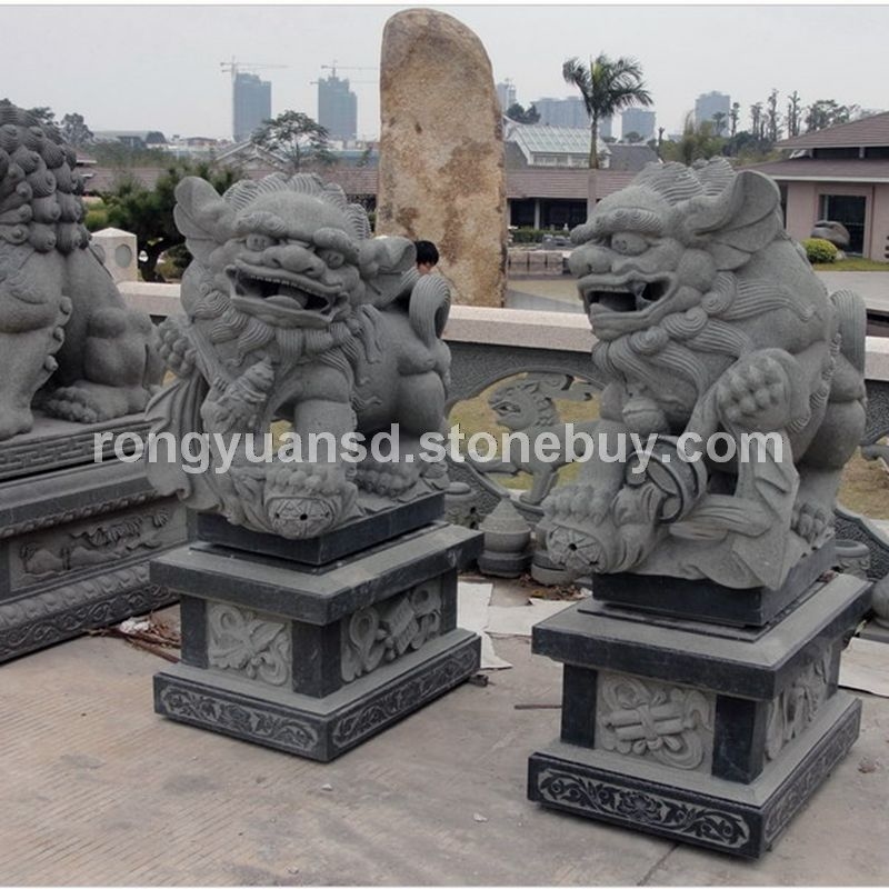 仿古石狮 门狮  献钱狮 吉祥狮子  石狮子 南狮1012