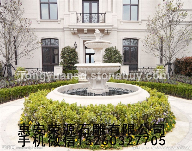 供應(yīng)噴水池 水缽 園林水景 噴泉   園林雕刻，動(dòng)物 人物石雕 噴水池 花缽欄桿  花崗巖石材雕塑