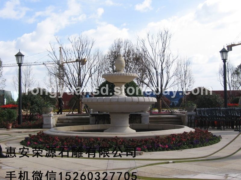 厂家石雕批发 室内喷泉 流水喷泉 花园喷泉 水景雕塑PC0189