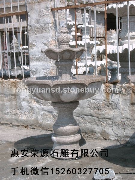 園林多層景觀噴泉、花崗巖噴水池 89