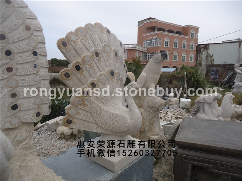 订做石雕老鹰 动物雕塑 老鹰雕塑