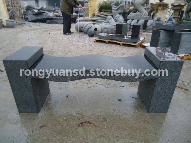 訂做花崗巖戶外石材長(zhǎng)凳 長(zhǎng)椅 石桌椅 公園休息石凳