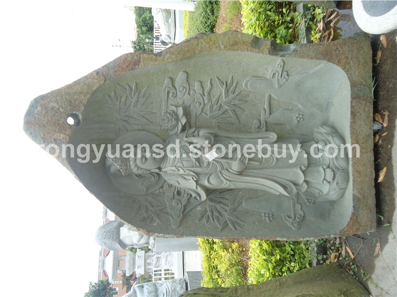 供應(yīng)訂做青石浮雕人物  佛像浮雕 石雕工藝品