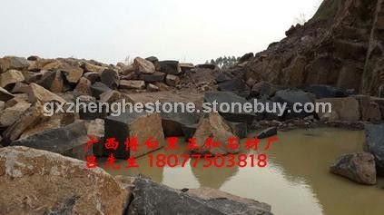 博白黑矿山开采2