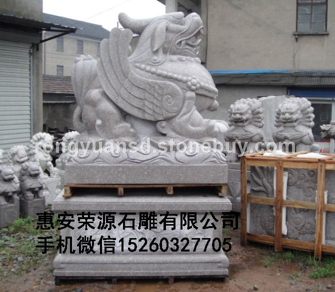 供应 貔貅雕塑 动物雕塑 独角兽雕塑