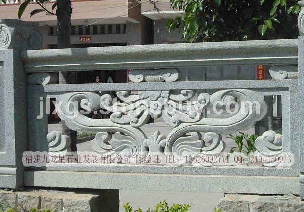 石雕栏杆 广场升旗台学校办公旗台柱 福建石雕厂生产