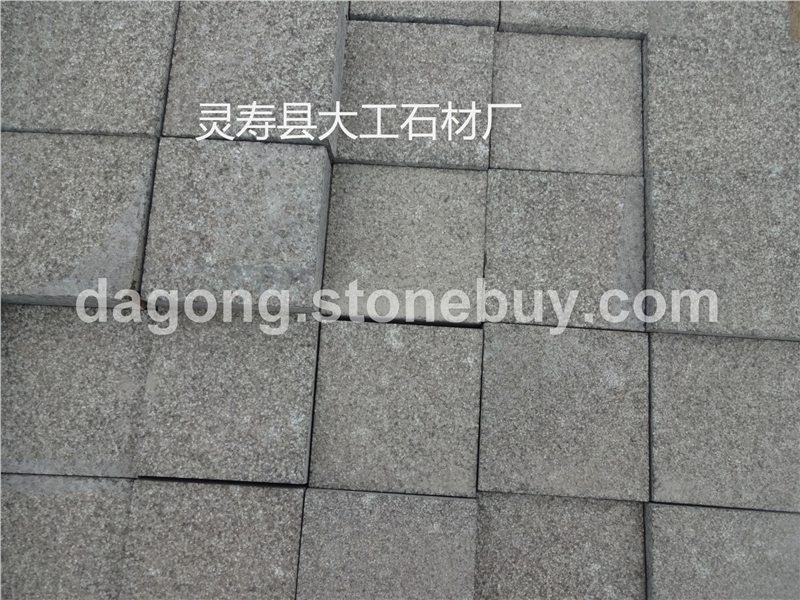 优质万年青花岗岩石材 深绿麻花岗岩 园林广场天然绿色花岗