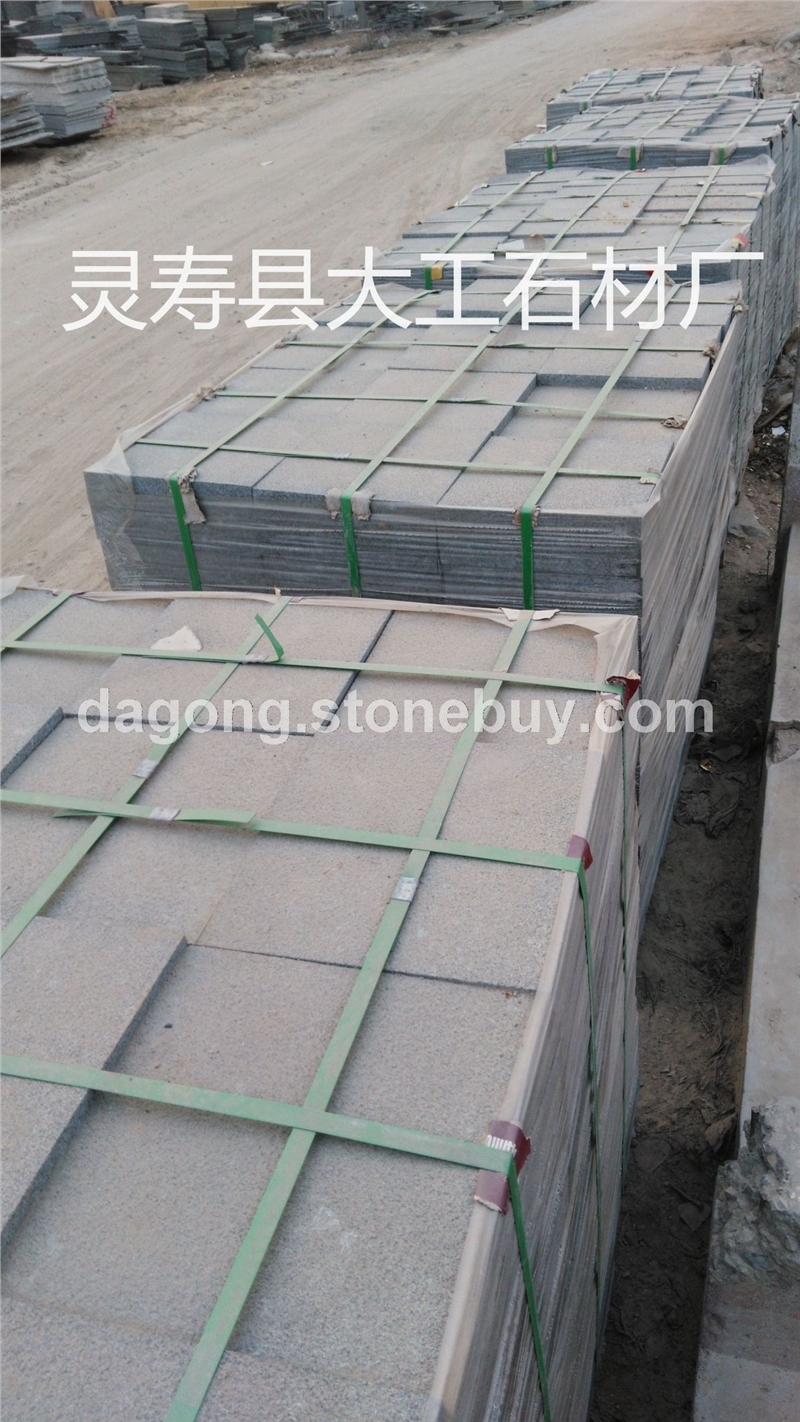 森林绿花岗岩生产厂家、森林绿荔枝面、专业供应森林绿深绿麻（雪花青）花岗岩