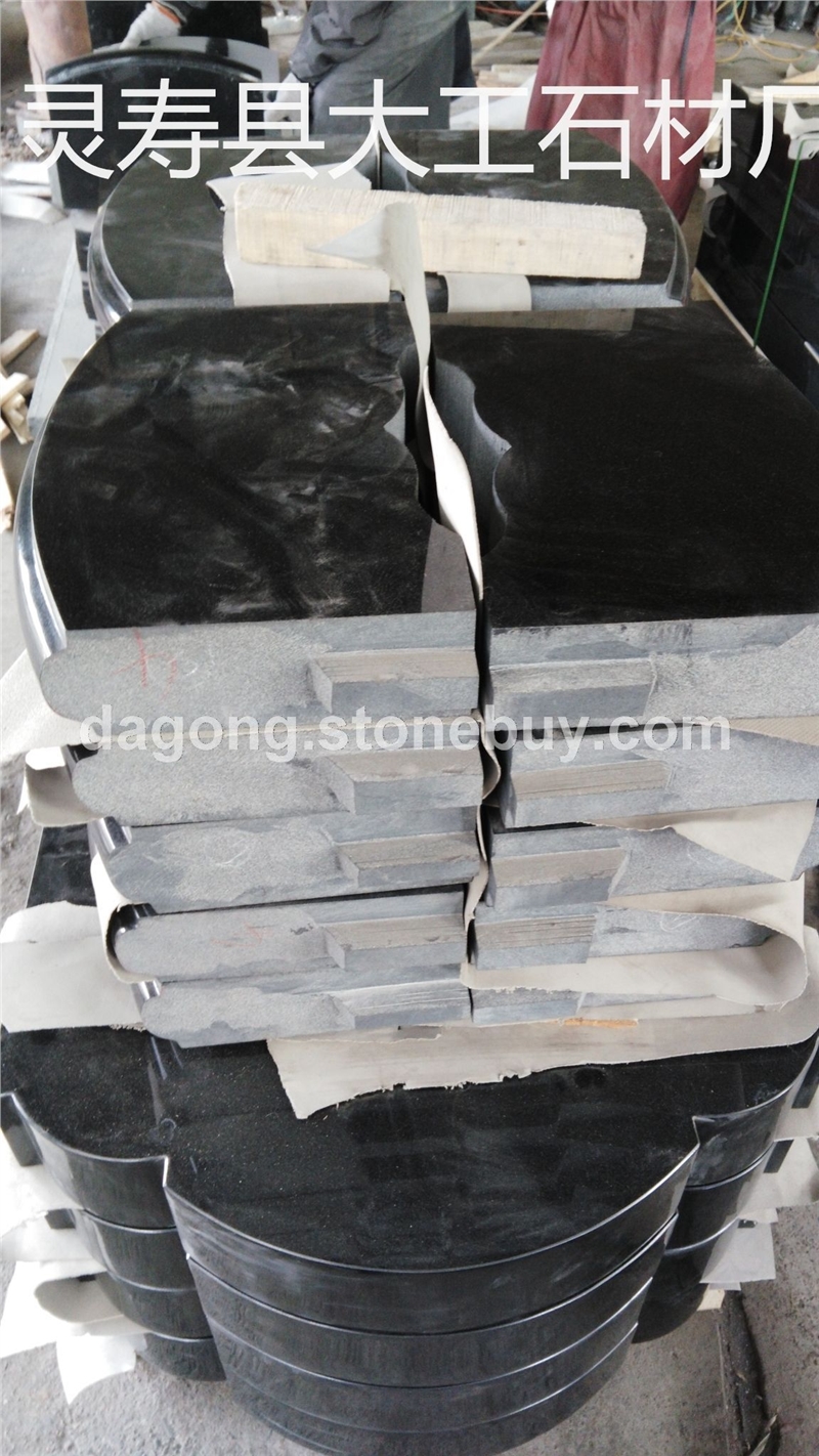 中国黑板材　河北黑石材　河北黑色花岗岩　中国黑自然面