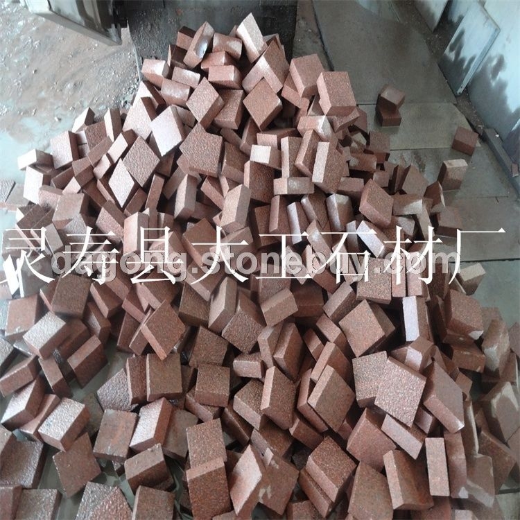 贵妃红荒料  河北花岗岩　新矿贵妃红石材 贵妃红毛光板 贵妃红花岗岩工程板