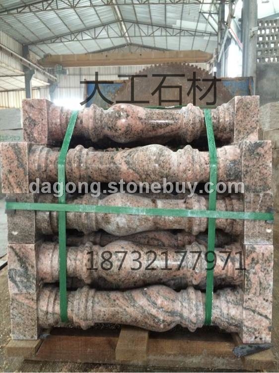 加州红龙栏杆　异形加工　大板 加州红龙花岗岩生产厂家　批发加州红龙石材