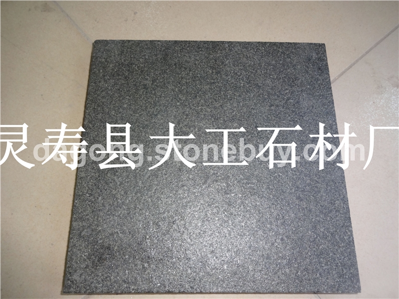 厂家 批发供应 山西黑 河北黑2号磨光面 3号火烧板 花岗岩石材