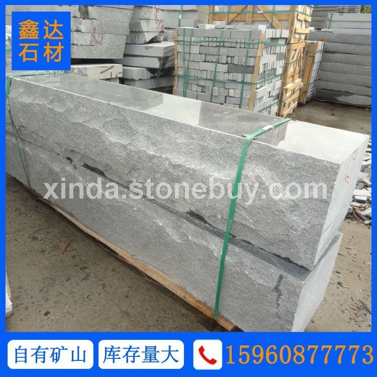 磨光面石凳长凳 G654石材