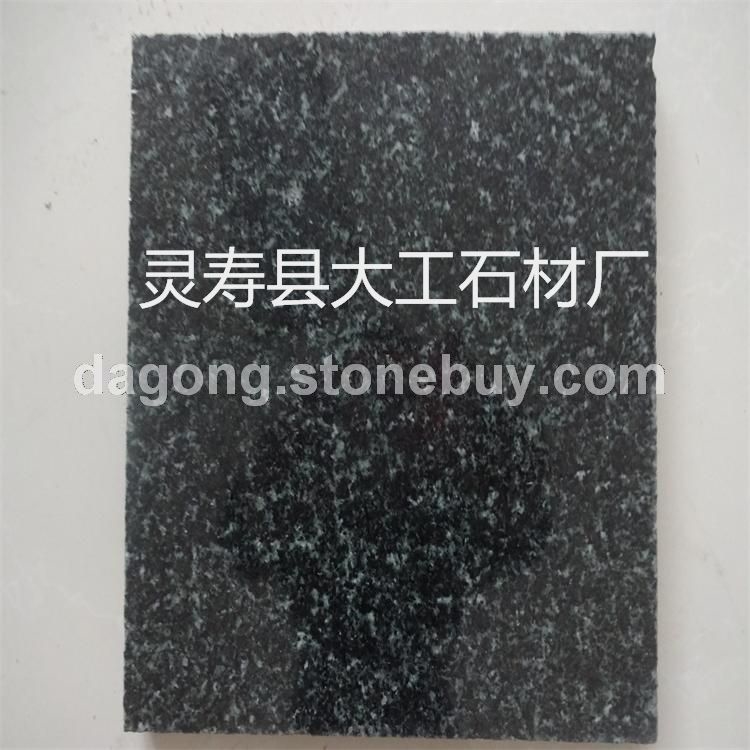 森林綠中式大小成套花崗巖墓碑.單碑