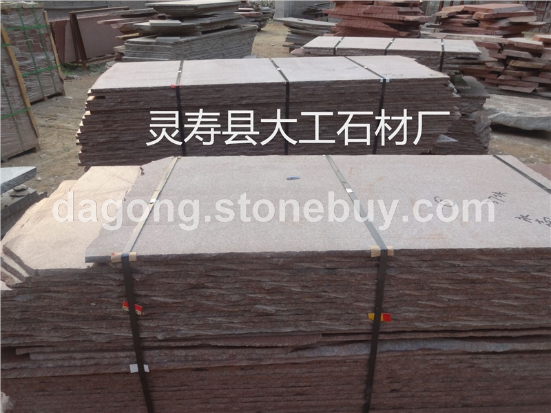 贵妃红光面2公分大工石材大理石 花岗岩 石材
