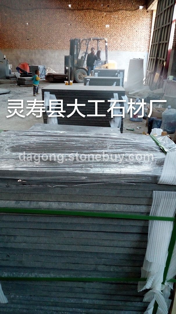 亚光面河北黑，亚光面中国黑，黑色石材