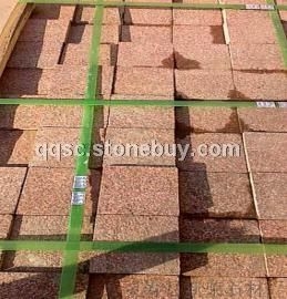 贵妃红花岗岩火烧面成品