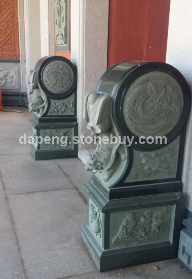 厂家批发 手工仿古门墩石雕 大理石门墩 镇宅抱鼓石