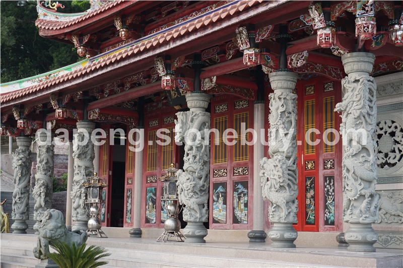 寺廟古建石雕工藝品 石雕龍柱 盤龍柱青石雕刻 品質(zhì)從優(yōu) 質(zhì)量保證