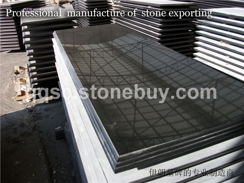 河北黑花岗岩墓碑