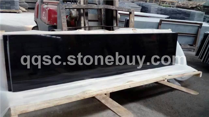 出口中国黑石材花岗岩抛光面超长板材