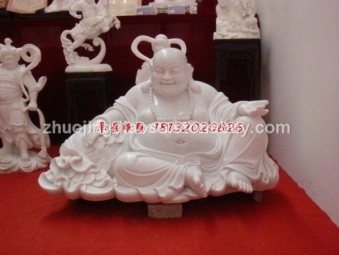 石雕弥勒佛，石头弥勒佛