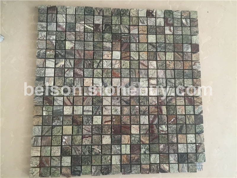 梦幻棕马赛克成品