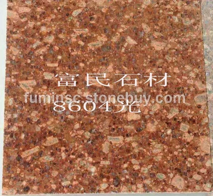 映山红石材厂贵妃红石材光泽红石材批发