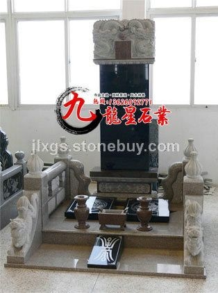 龍鳳墓碑加工 雕塑墓碑 老師傅親手雕刻