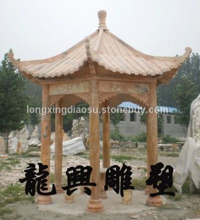 牌坊、涼亭、長(zhǎng)廊、龍柱3