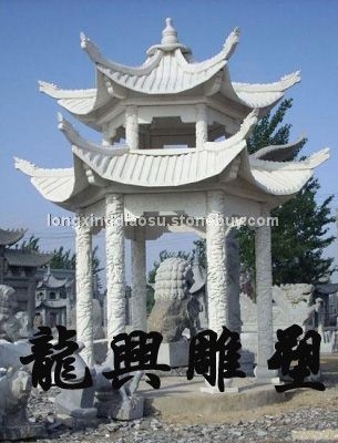 牌坊、涼亭、長廊、龍柱4