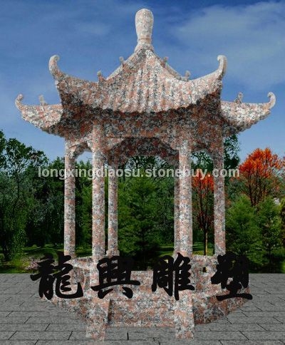 牌坊、涼亭、長(zhǎng)廊、龍柱16