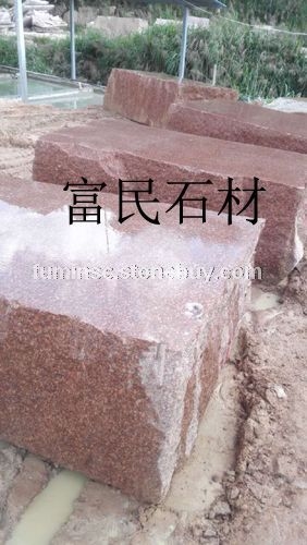 映山红石材厂商代代红映山红花岗石自然面富贵红G683石材光泽红石材