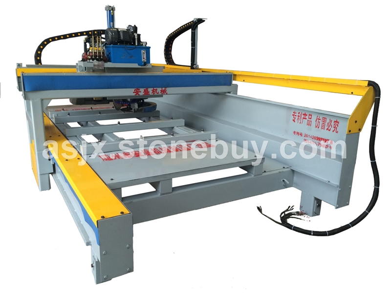 安盛石材板底削平机