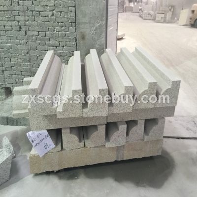 高硬度黄金麻异形线条批发 门窗异形黄金麻线条 环保异型石材加工