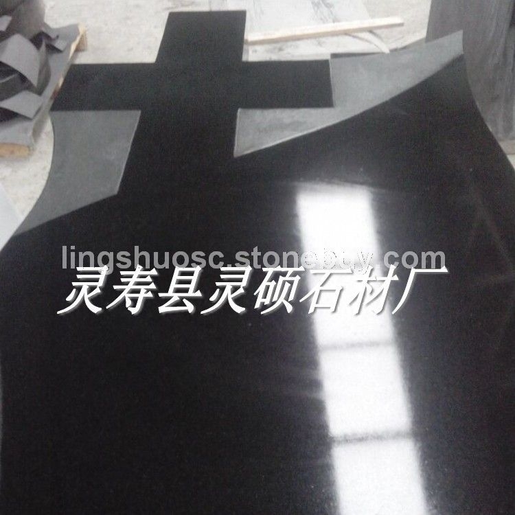 山西黑俄式墓碑批发厂家
