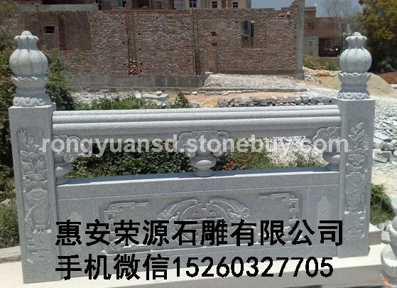 园区栏杆 栏杆雕刻 别墅围栏 景观护栏 寺庙栏杆