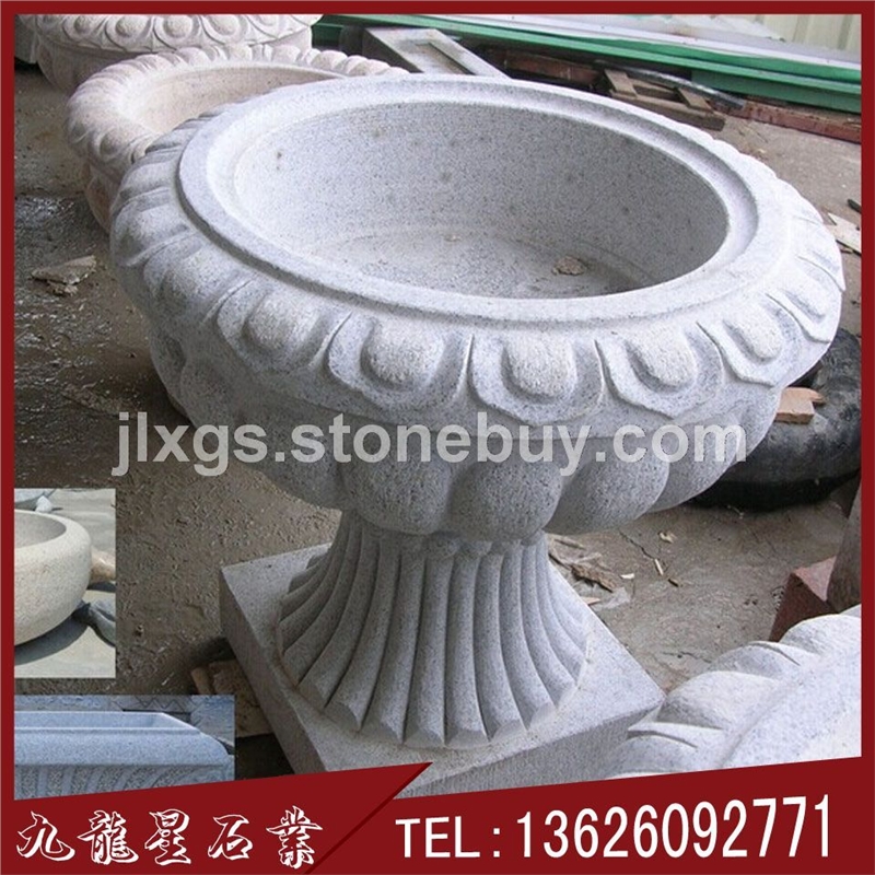 园林花钵 新型石花盆 景观小品摆件