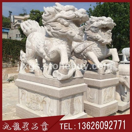 花岗岩麒麟 石材麒麟 招财麒麟生产制作