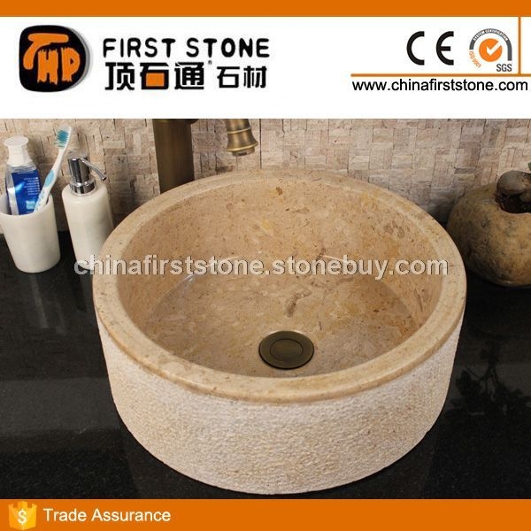 SINK 485M 古典米黄洗手盆